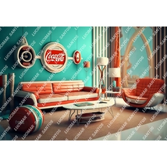 FUNDO FOTOGRÁFICO EM MALHA INFANTIL REF. 9997 - comprar online