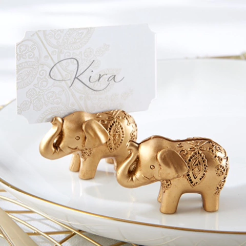 Marca Lugar /Foto Elefante 6 Unid.