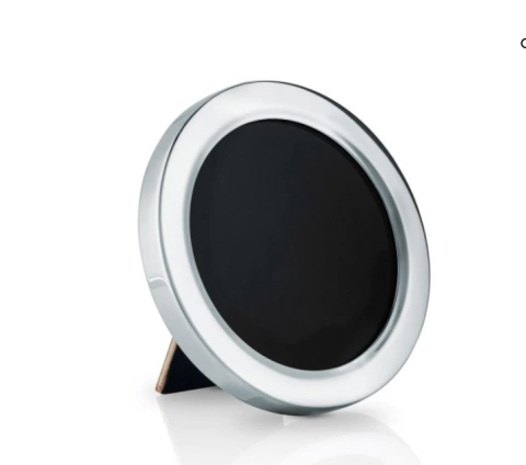 PORTA RETRATO REDONDO DE PRATA ( 3 tamanhos) - comprar online