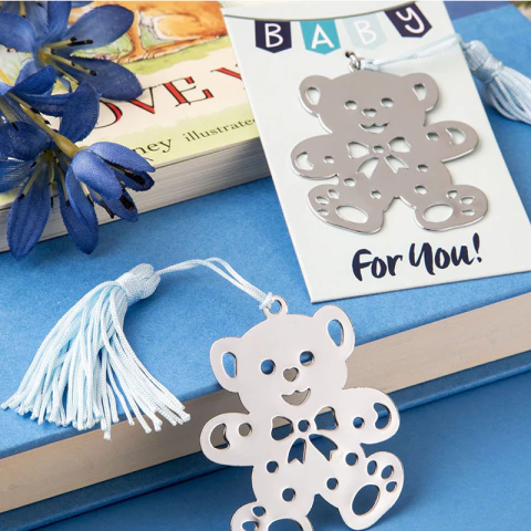 Marca Pagina Urso Azul