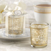 Suporte de Vela verde vintage