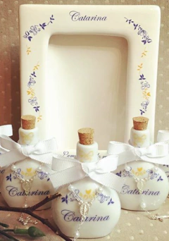 Garrafinha de Porcelana Água Benta Min 20 u.