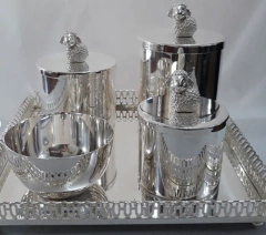 Kit Higiene de Prata 7 Pçs na internet