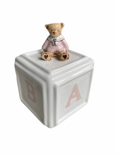 Cubo Baby Urso Rosa / Azul na internet