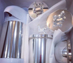 Garrafa Termica com saia de Prata - comprar online