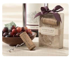 Abridor de Vinhos em forma de Rolhas