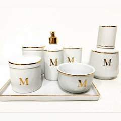 Kit Higiene de Porcelana 4 pcs na internet