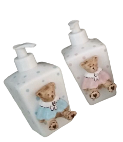 Kit Higiene Poa Rosa/Azul 4 pçs - comprar online