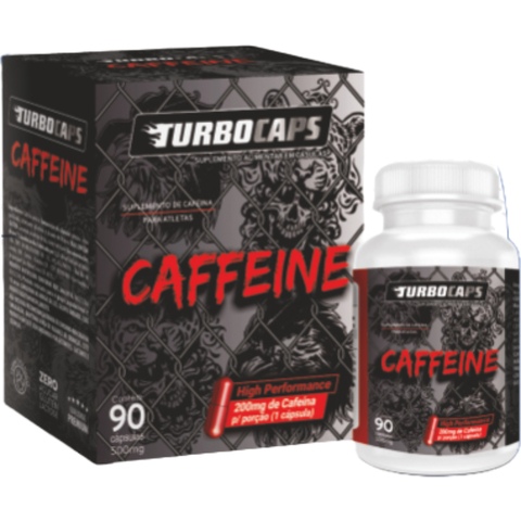 TURBOCAPS CAFEÍNA 500MG 90 CÁPSULAS - A2