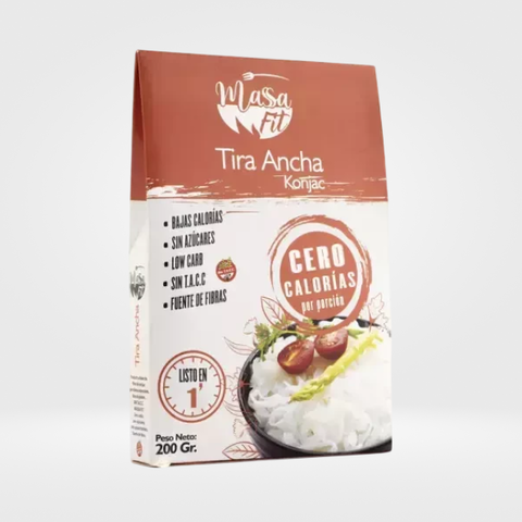Pasta tira ancha Konjac (200 gr) Massa Fit - comprar online