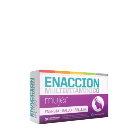 Enaccion Multivitaminico Mujer (30 comp) Ena - comprar online