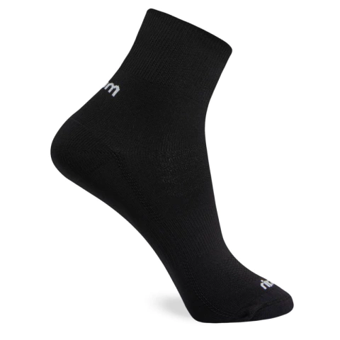 MEIA RIKAM PERFORMANCE FEMININA CANO CURTO DUPLA ANTI-BOLHAS PRETA