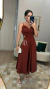 VESTIDO NICOLLY | TERRA COTA na internet