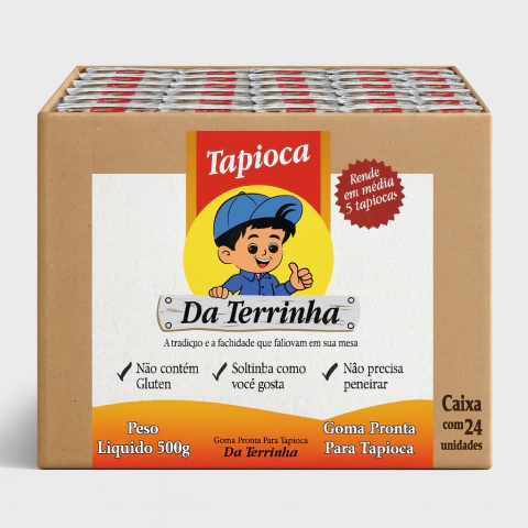 TAPIOCA DA TERRINHA TRADICIONAL 500G - FD - 24 - comprar online