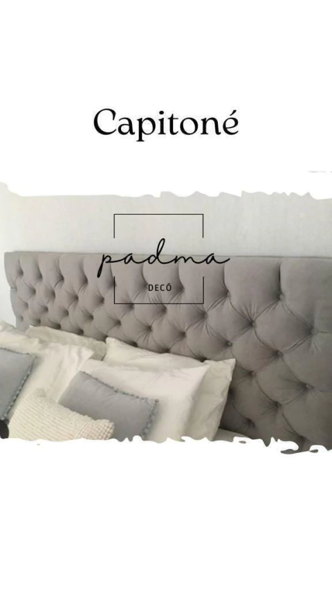 SALE✨CAPITONE Pana Azul 200 x 120 cm - comprar online