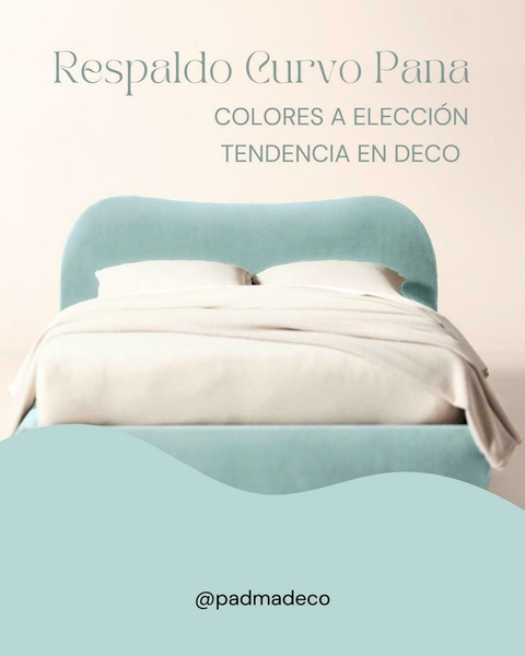 RESPALDO CURVO ONDA