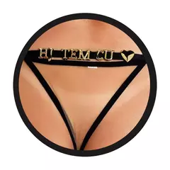 CALCINHA PERSONALIZÁVEL TULE PLUS SIZE