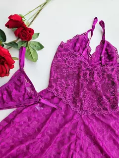 CAMISOLA TULE DEISY + FIO PERSONALIZÁVEL