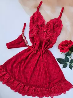 CAMISOLA TULE ANGELINE + CALCINHA PERSONALIZÁVEL - comprar online