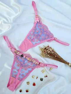 Imagem do CALCINHA FIO BORBOLETA PÉTALA PERSONALIZÁVEL