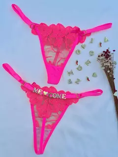 Imagem do CALCINHA FIO BORBOLETA PÉTALA PERSONALIZÁVEL