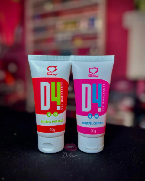 D4 LUBRIFICANTE ÍNTIMO BEIJÁVEL - comprar online