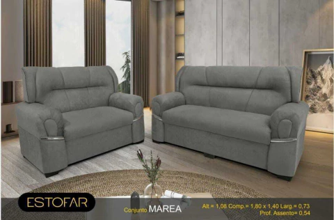 SOFA ESTOFAR MAREA 3X2LUG COR-INCA MALBEC