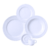 Aparelho de Jantar e Chá Oxford 20 Pc Branco AE20-5002