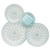 APARELHO JANTAR OXFORD CHA 20PC BIONA MANDALA - jeffersomeletromoveis