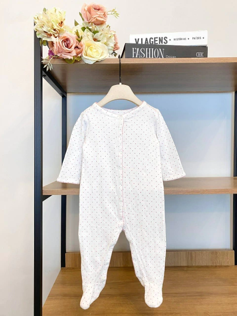 Macacão de Bebê Estampado com Pé – Janie and Jack