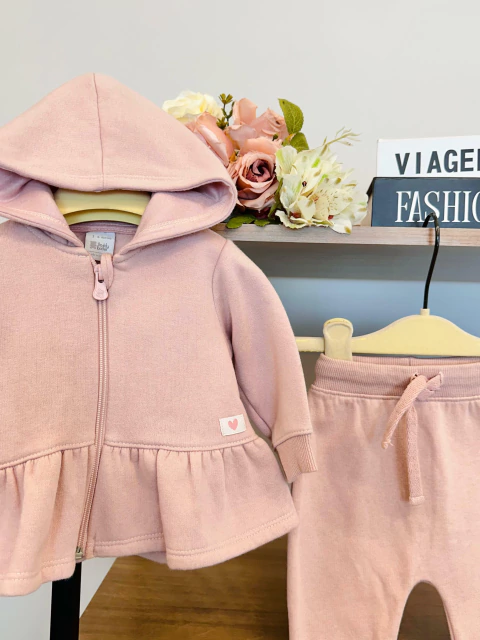 Conjunto Infantil com Casaco e Calça - Teddy Boom