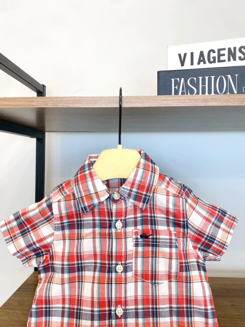 Camisa Xadrez – Manga Curta