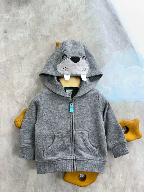 Jaqueta Infantil com Capô de Animal - Carter's