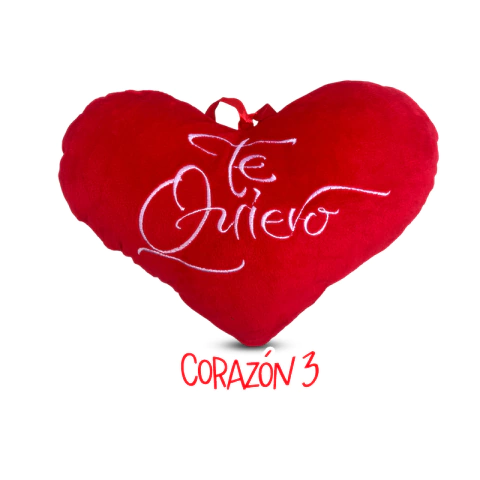 Peluche Corazón "Te quiero" (20cm) - comprar online
