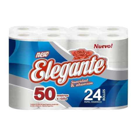 ELEGANTE PH BLANCO 24 X 50MT S/H - comprar online