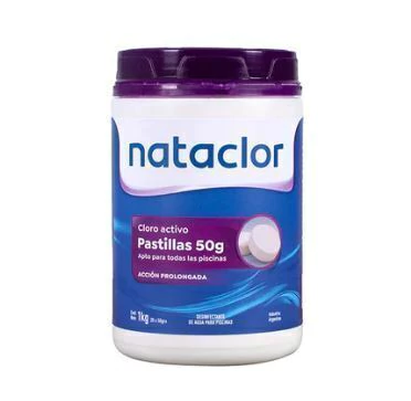 CLORO PASTILLAS 50 GR 1 KG NATACLOR
