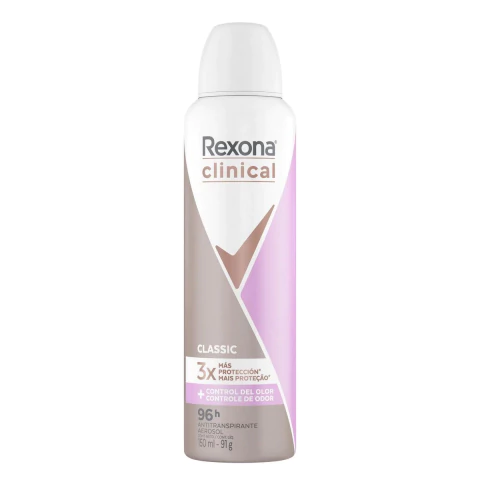 REXONA CLINICAL CLASS 96H AER 150ML DES