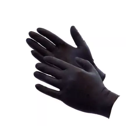 GUANTES NITRILO NEGRO XL X 100 UN.