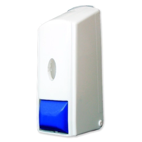 DISPENSER JABON LIQUIDO TECLA AZUL