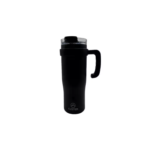 CUSTER - VASO TÉRMICO 1200ML NEGRO C/MANIJA