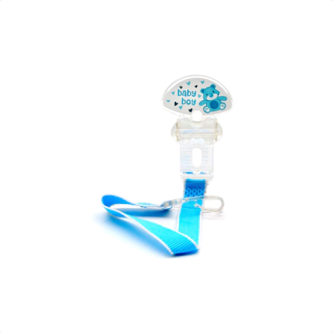 BABY INNOV SUJETA CHUPETES AZUL