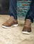 HORIZON-M09 ZAPATILLA FLOR HQ ALUMINIO MARRON - Vileni