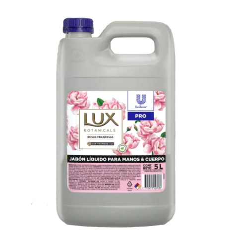 LUX JABÓN LIQUIDO ROSAS FRANCESAS U PRO X 5L - comprar online