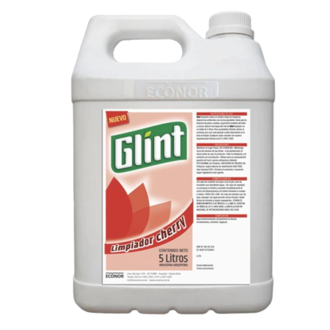 GLINT LIMPIADOR CHERRY X 5 LTS