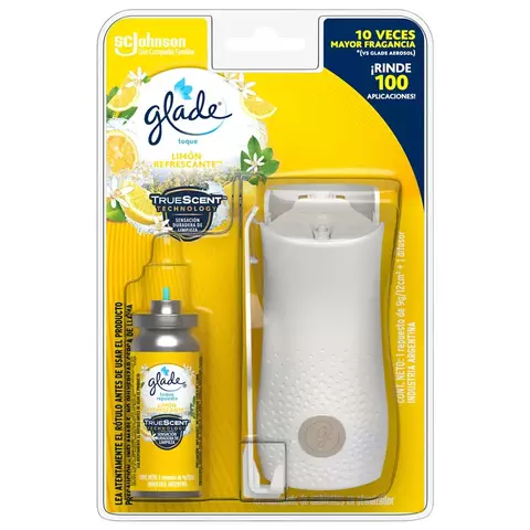GLADE TOQUE LIMÓN + APARATO 9GR
