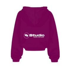 Zipped Hoodie Purple en internet