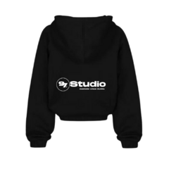 Zipped Hoodie Black en internet