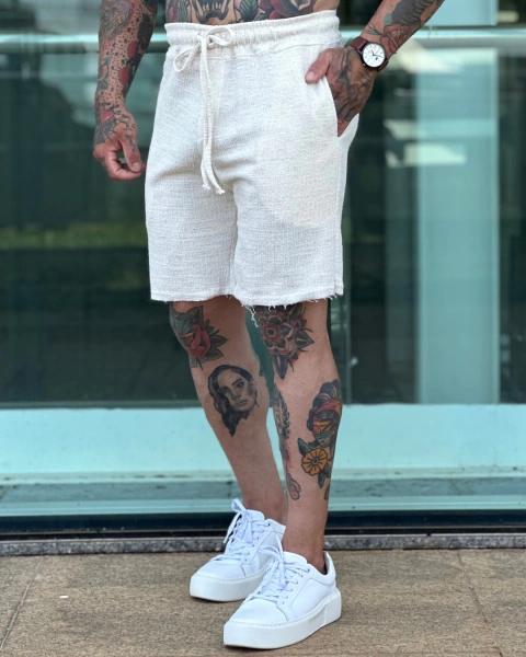 Shorts Moletinho Bege – FDVIXX