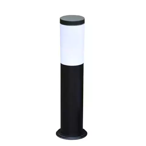 Poste Balizador Lanterna LED Para Jardim 10W 3000K BQ Luz Amarela 60CM IP67 Bivolt