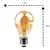 Lâmpada Retro De Filamento De Led A60 2200k BQ - Lummier LED 